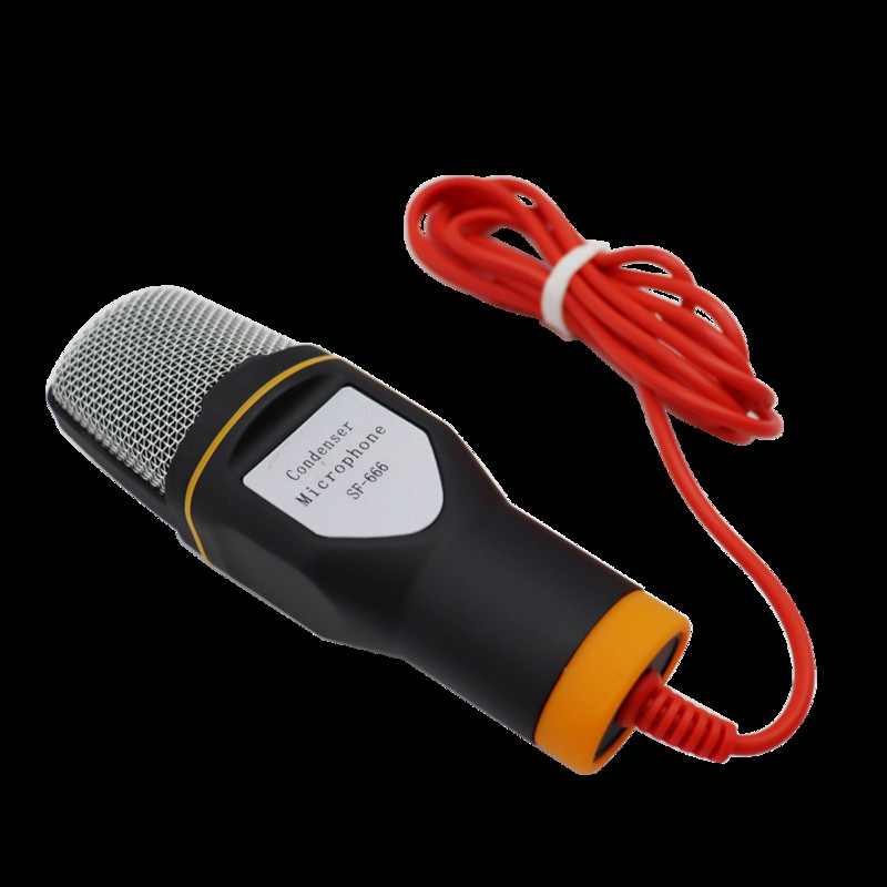 Ručni mikrofon Mikrofon Bundwin SF-666 Sound Studio mikrofon za računalo Chat PC prijenosno računalo