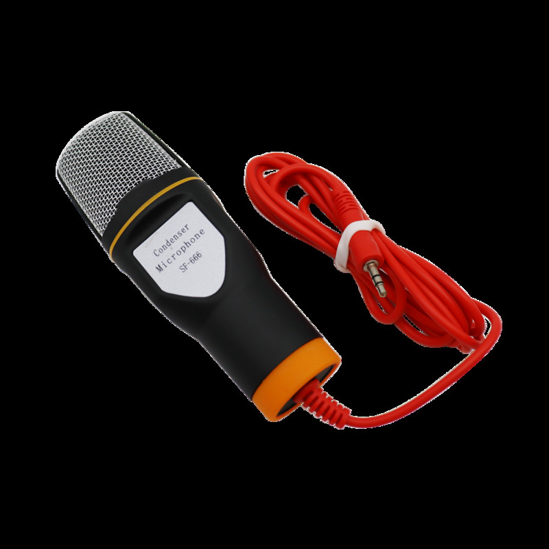 Ručni mikrofon Mikrofon Bundwin SF-666 Sound Studio mikrofon za računalo Chat PC prijenosno računalo