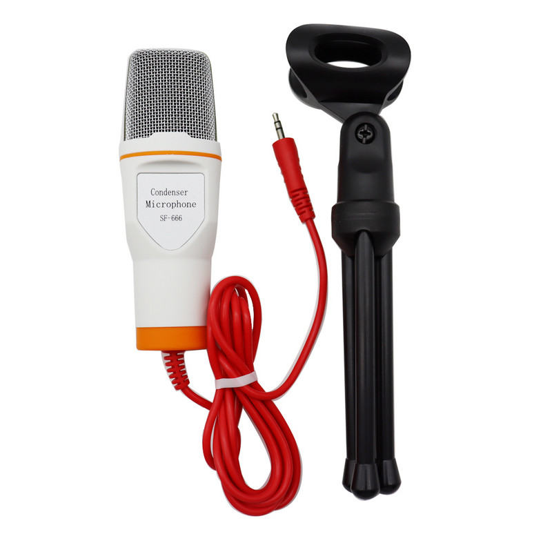 Ručni mikrofon Mikrofon Bundwin SF-666 Sound Studio mikrofon za računalo Chat PC prijenosno računalo