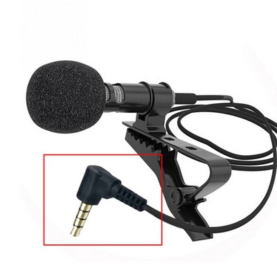 Mikrofon sa kopčom za ovratnik Mini-prijenosni mali mikrofon Prijenos uživo Emitiranje prijenosa hrane Mobilni telefon Računalo Snimanje Smanjenje buke