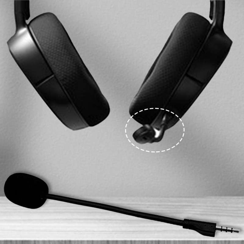 Zamjenski mikrofon za igrice 3,5 mm mikrofon za Logitech G Pro X za Steelseies E-Sports Game Headset Gaming Slušalice Mic