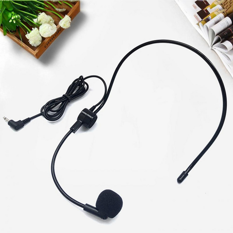 Fejmikrofon Praktikus professzionális, kényelmes, színpadra szerelhető fejmikrofonos fejmikrofonhoz