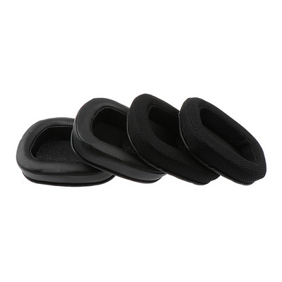 2 ΤΕΜ Ακουστικά μαξιλαριών αυτιού Αντικατάσταση μαξιλαριών αφρού για τα αυτιά Logitech G633 G933