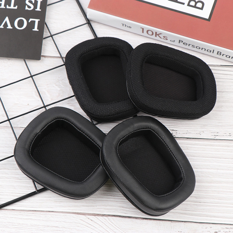 2 vnt. ausinių pagalvėlės, keičiamos putplasčio ausų pagalvėlės, skirtos Logitech G633 G933