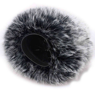 Microphone Furry Windscreen - Mic Wind Cover Fur Filter As Foam Cover For Blue Yeti, Blue Yeti Pro Usb Condenser Mic