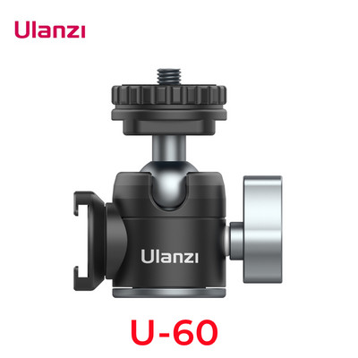 Ulanzi U-Vlog lite mini stativ s kuglastom glavom od 360° i hladnom cipelom za selfie štap Stolni stativ za kameru iPhone Android telefon DSLR