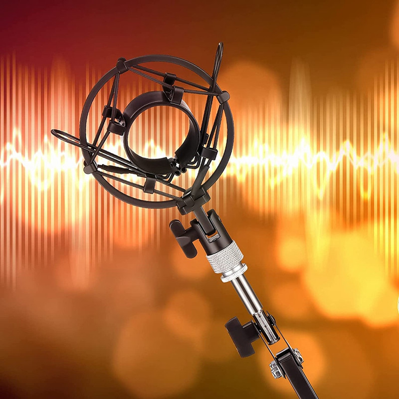 8 vnt mikrofono stovo sriegio adapterio rinkinys, 5/8 lizdo iki 3/8 kištuko ir 3/8 lizdo iki 5/8 vyriško varžto adapterio sriegio sidabro spalvos