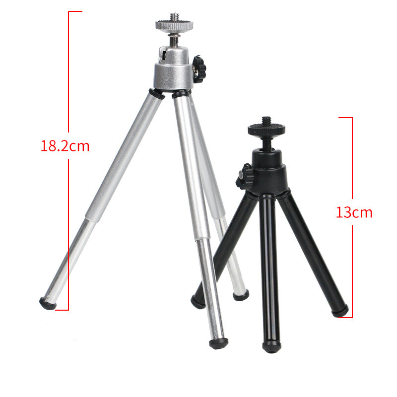 Nešiojamas mini trikojis, skirtas telefono stalui Išmaniojo telefono trikojis, skirtas IPhone trikojimui, mobiliojo fotoaparato trikojo stovas su mobiliojo telefono laikiklio spaustuku