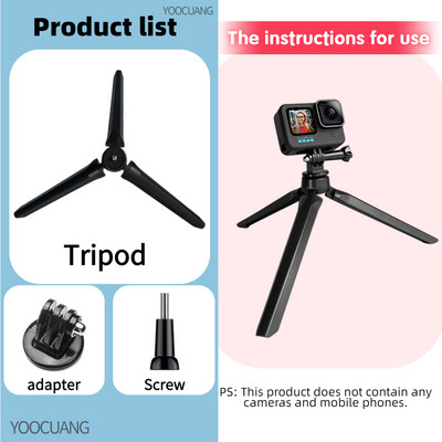 Ručni prijenosni stativ Gimbal, držač za stabilizator telefona, stalak za GoPro 11 10 insta360 X3 DJI Action3 kamera FeiYu ZhiyunTik tok