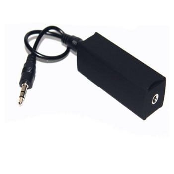 3,5 мм аудио допълнителен кабел против смущения заземяващ контур шумов филтър изолатор елиминира отмяната за домашна стерео автомобилна аудио система