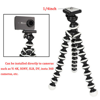 Τρίποδο θήκης χταποδιού για DJI OSMO ACTION 3 2 Κάμερα GoPro Hero 11 10 9 8 7 6 5 SJCAM Yi EKEN AKASO Inst360 One Cam Accessory