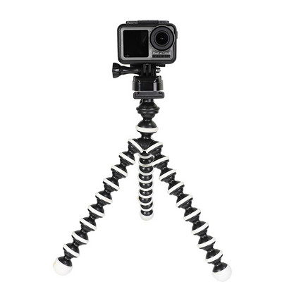 Aštuonkojų laikiklio trikojis, skirtas DJI OSMO ACTION 3 2 Camera GoPro Hero 11 10 9 8 7 6 5 SJCAM Yi EKEN AKASO Inst360 One Cam Priedas