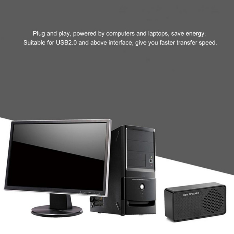 USB-hangszóró HK-5007 Mini hordozható 3W-os USB-hangszóró, dupla kürt 1,2 m-es kábellel PC-s laptopokhoz, szórakoztató elektronikai eszközökhöz otthoni partikhoz