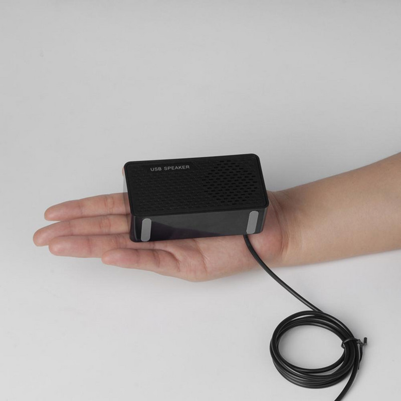 USB-hangszóró HK-5007 Mini hordozható 3W-os USB-hangszóró, dupla kürt 1,2 m-es kábellel PC-s laptopokhoz, szórakoztató elektronikai eszközökhöz otthoni partikhoz