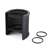 Profesionalni dvoslojni studijski mikrofon za snimanje u obliku slova U, vjetrobransko staklo Pop Filter Maska, štitnik Poklopac Studio vjetrobransko staklo NetCover