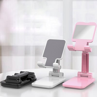 New Desk Mobile Phone Holder Stand For iPhone iPad Xiaomi Samsung Adjustable Desktop Tablet Holder Table Cell Phone Stand