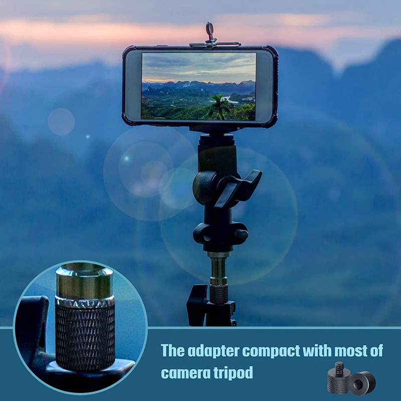 8kom mikrofona 1/4 muški na 3/8 ženski i 3/8 muški na 1/4 ženski adapter za vijke kamere za stalak za stativ za kameru