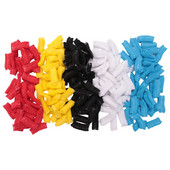 Poklopac za mikrofon za jednokratnu upotrebu od 200 komada, vjetrobran za ručni mikrofon za KTV studio za snimanje, karaoke (mješovite boje)