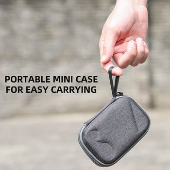 SUNNYLIFE е подходящ за DJI чанта за съхранение на микрофон, безжичен микрофон, преносим защитен калъф