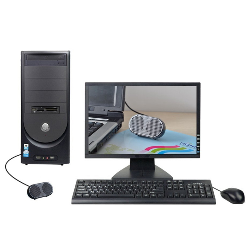 Pārnēsājami mazi skaļruņi, mini maza sadzīves tehnika, vietu taupoši galddatori, USB skaļruņi, stereo multivides skaļruņi