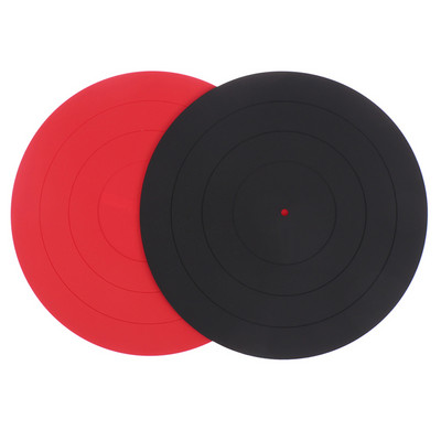 Rezgéscsillapító gumibetét LP csúszásgátló szőnyeg fonográf lemezjátszóhoz