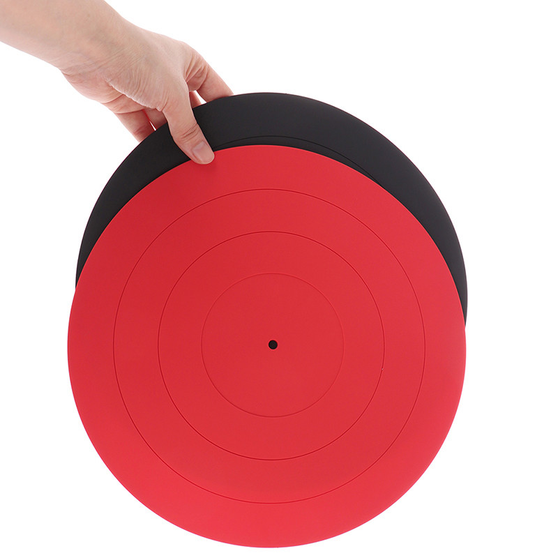 Antivibracinis padas Guminis LP neslystantis kilimėlis fonografo patefonui