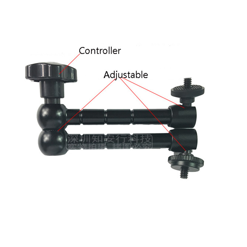 Rugalmas egylábú csuklós karú állvány rák körmös bilincs fogó fogó kapocstartó Gopro Hero 9 8 7 6 5 4 YI 4K SJCAM kamerához