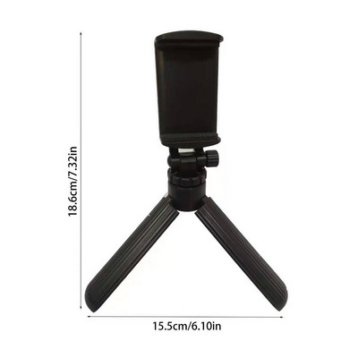 Prijenosni stativ Držač za stolni telefon za Vlogging Streaming uživo Komplet za stativ za sadržaj Digitalni kreatori Utjecajni podcast
