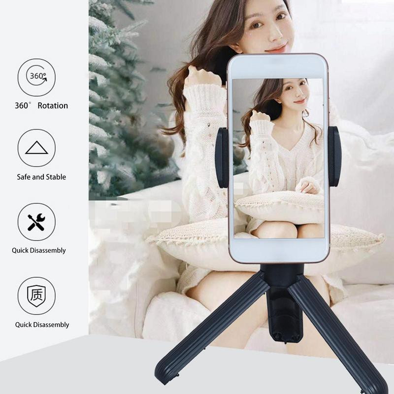 Prijenosni stativ Držač za stolni telefon za Vlogging Streaming uživo Komplet za stativ za sadržaj Digitalni kreatori Utjecajni podcast
