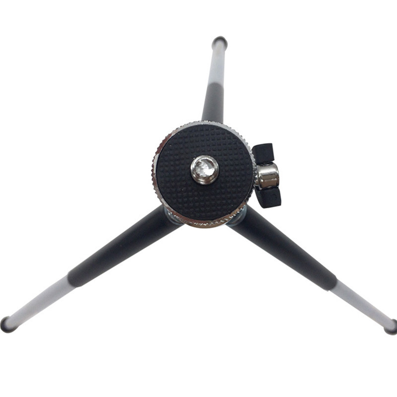 3 sekcijų trikojis, ištraukiamas metalinis trikojis 15,5-30cm su telefono laikikliu, skirtas Gopro fotoaparatams Xiaomi Iphone Samsung Huawei telefonams