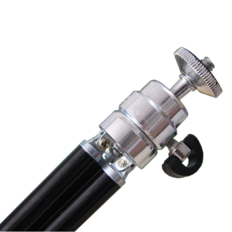 3 sekcijų trikojis, ištraukiamas metalinis trikojis 15,5-30cm su telefono laikikliu, skirtas Gopro fotoaparatams Xiaomi Iphone Samsung Huawei telefonams