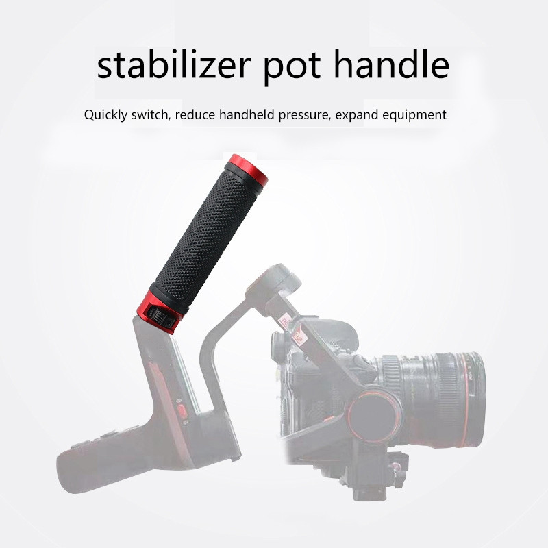 Noul stabilizator de cardan portabil Mâner cu eliberare rapidă potrivit pentru mâner WEEBILL LAB/S 1/4 inch 3/8 inch orificiu de montare pantof rece