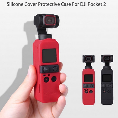 Osmo pocket 2 gimbal Silicone Cover Protective Case Scratch-proof Accessories For DJI Pocket 2 Camera Accessories