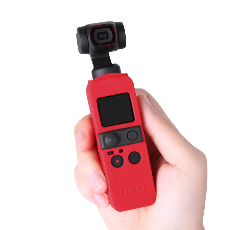 Osmo Pocket 2 Gimbal Husă din silicon Husă de protecție Accesorii rezistente la zgârieturi pentru Accesorii pentru cameră DJI Pocket 2