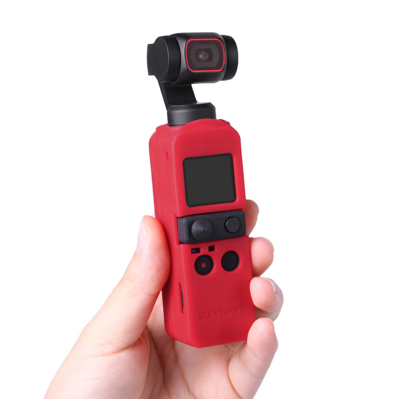 Osmo Pocket 2 Gimbal Husă din silicon Husă de protecție Accesorii rezistente la zgârieturi pentru Accesorii pentru cameră DJI Pocket 2