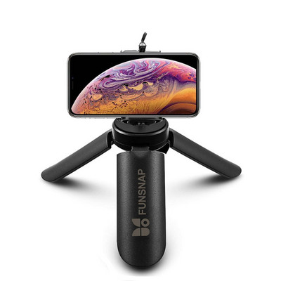 Funsnap trikojis, skirtas telefonui išmaniojo telefono fotoaparato trikojo stovo rankena, skirta Zhiyun Smooth 4 kamerai Gopro 7 6 5 4 mini trikojams
