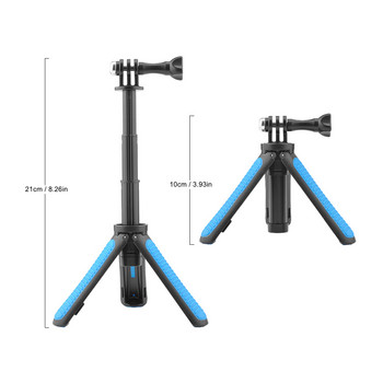 Επεκτάσιμο Selfie Stick για Gopro φορητή λαβή Vlog Grip Tripod Stand for Hero 10 9 8 7 6 5 Black Max DJI Osmo Action Camera