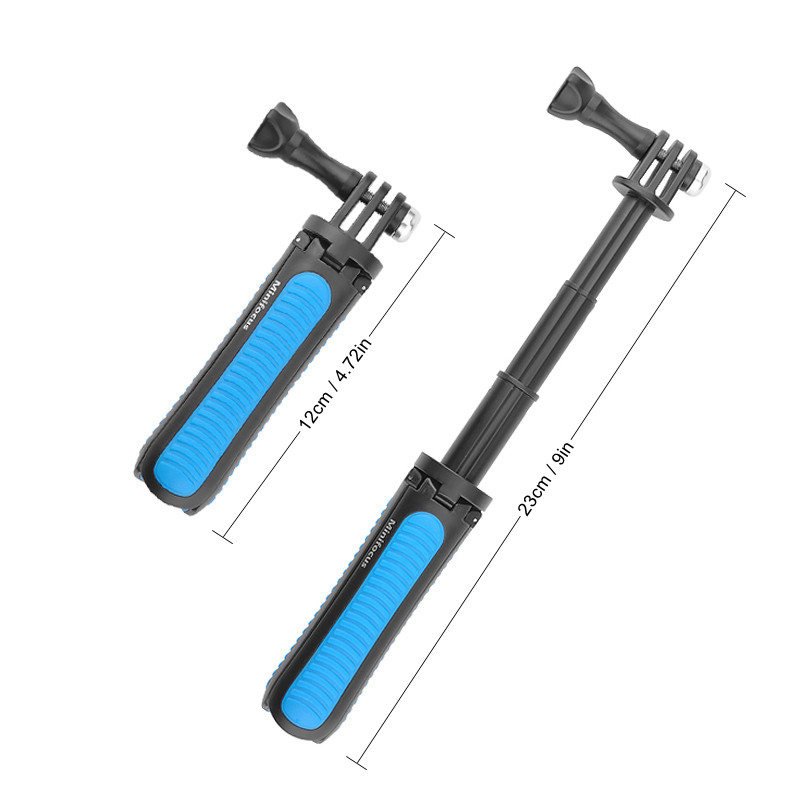 Produživ selfie štap za GoPro prijenosnu Vlog ručku Grip Stativ za Hero 10 9 8 7 6 5 Black Max DJI Osmo akcijsku kameru