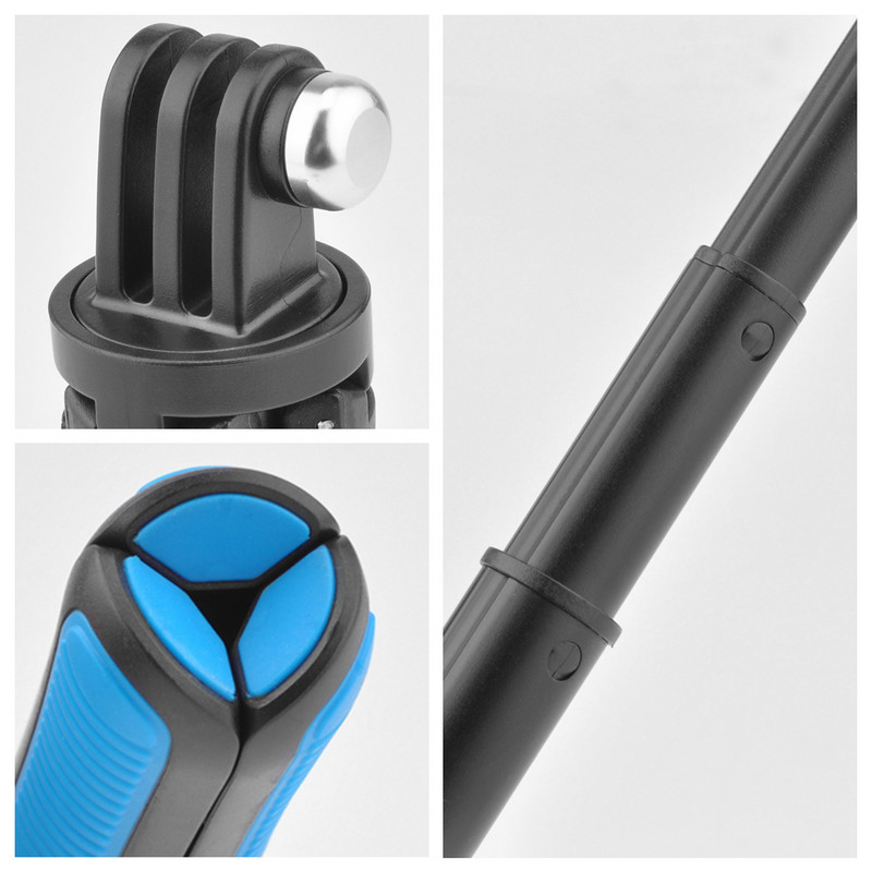 Produživ selfie štap za GoPro prijenosnu Vlog ručku Grip Stativ za Hero 10 9 8 7 6 5 Black Max DJI Osmo akcijsku kameru