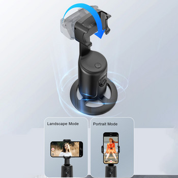 Gimbal Stabilizer Phone Tripod P01 Smart Face and Body Auto Tracking Phone Gimbal Auto Tracking Face with Phone Clip Holder