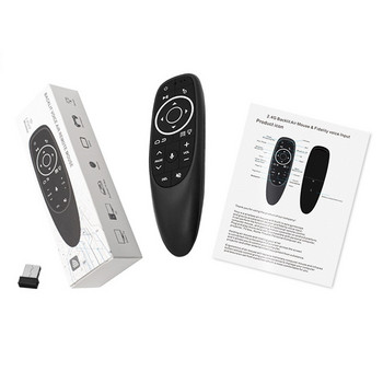 G10S Air Mouse Φωνητικός έλεγχος με Gyro Sensing Game 2,4 GHz Wireless Smart Remote G10 Pro for X96 H96 MAX A95X F3 Android TV Box