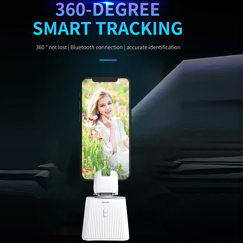 Automatsko praćenje lica Telefon Selfie štap Pametni držač za rotaciju od 360° AI praćenje videa uživo Gimbal stabilizator Praćenje za mobitel