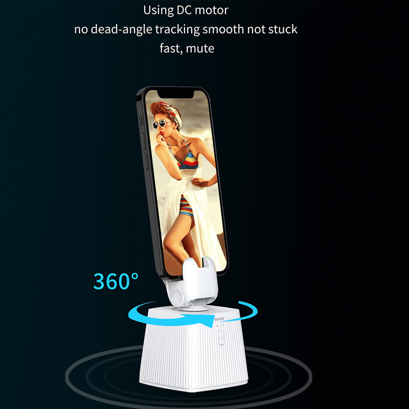 Automatsko praćenje lica Telefon Selfie štap Pametni držač za rotaciju od 360° AI praćenje videa uživo Gimbal stabilizator Praćenje za mobitel