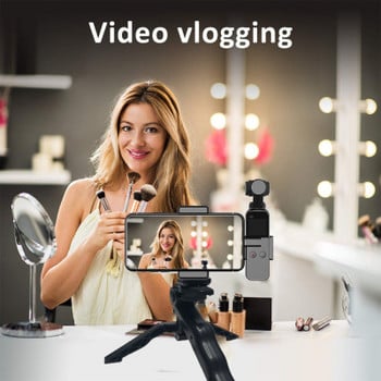 Τρίποδα τηλεφώνου/κάμερας για Gopro Handle Stabilizer Grip Mini Adjust Selfie Tripode Stand για Αξεσουάρ κάμερας δράσης κινητού τηλεφώνου