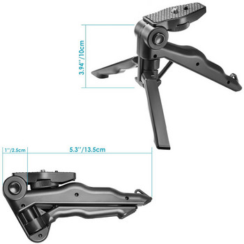 Τρίποδα τηλεφώνου/κάμερας για Gopro Handle Stabilizer Grip Mini Adjust Selfie Tripode Stand για Αξεσουάρ κάμερας δράσης κινητού τηλεφώνου