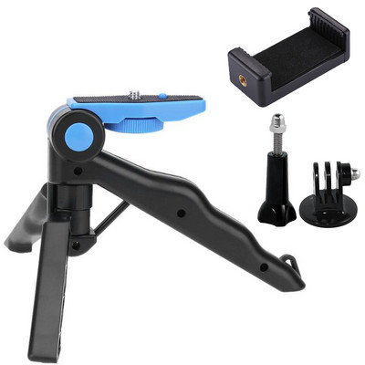 Novo pristigli mini stolni tronožac s vijkom od 1/4 inča za Gopro Hero SJcam SLR kamere, postolje s kopčom za mobilne telefone