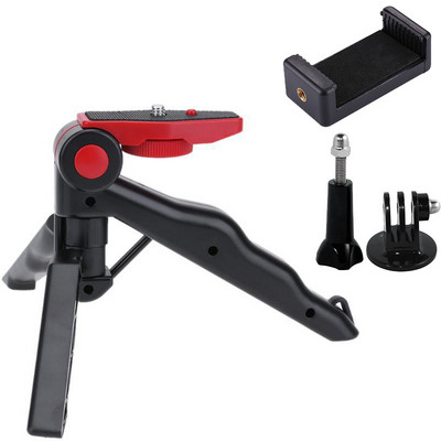 Novo pristigli mini stolni tronožac s vijkom od 1/4 inča za Gopro Hero SJcam SLR kamere, postolje s kopčom za mobilne telefone