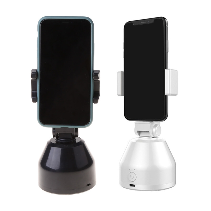Intelligens szelfikészítés Gimbal 360 automatikus arckövető kamerás telefontartó