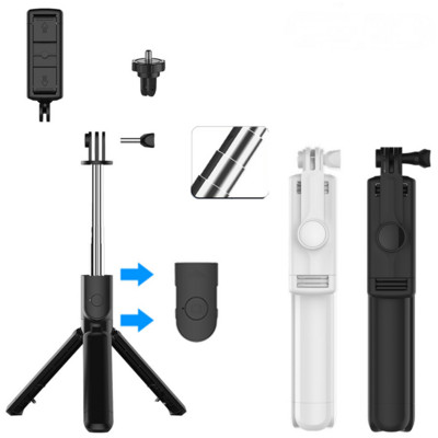 Wireless bluetooth selfie stick fill light remote control shutter mini tripod motion camera mobile phone tripod selfie stick