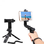Suport portabil pentru cameră sport trepied Suport pentru telefon mobil pentru desktop pentru iPhone Samsung Accesoriu pentru smartphone GoPro